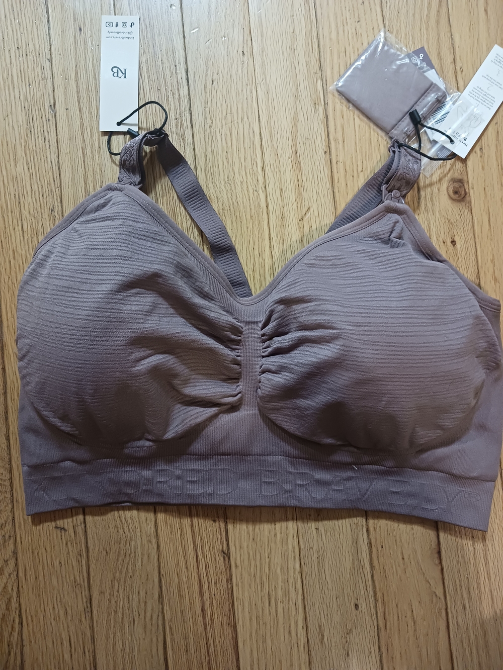 Kindred Bravely Nursing & Pumping Sublime Bra - Twilight, XL Super Busty